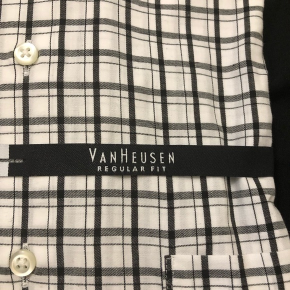Can Heusen NWT 15 1/2 34/35 Dress Shirt - Picture 3 of 8